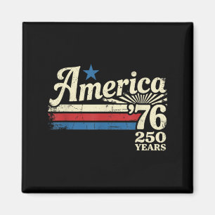 Imán Aamerica 76 Retro 250 Años 1776 2026 250º