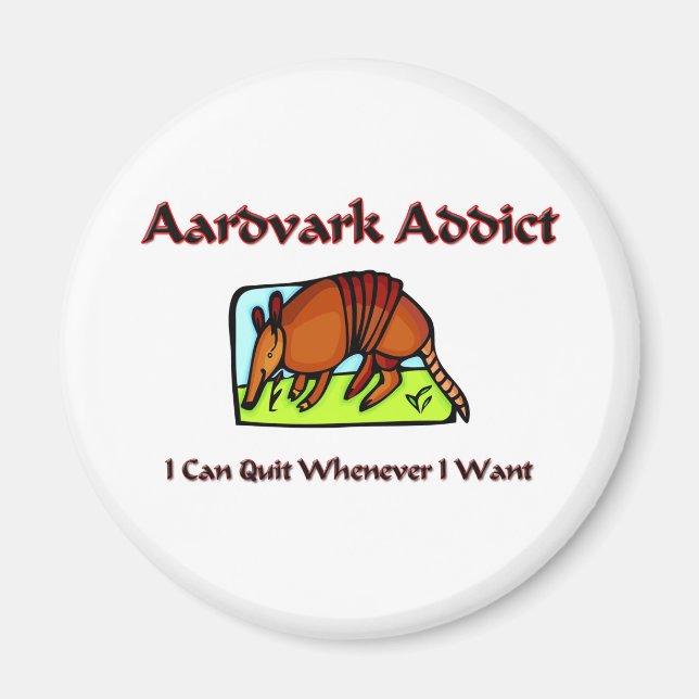 Imán Aardvark Addict (Frente)