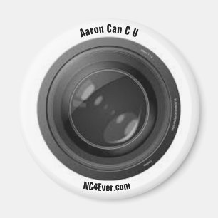 Imán Aaron Can C U Magnet