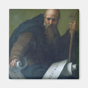 Imán Abad de St Anthony (c.251-356) c.1518-19 (aceite