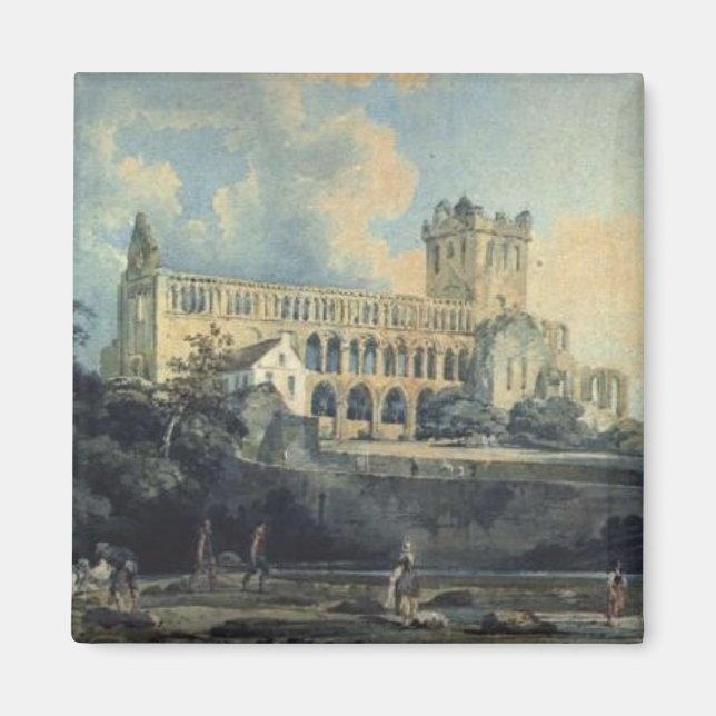 Imán Abadía de Jedburgh por Thomas Girtin (Frente)