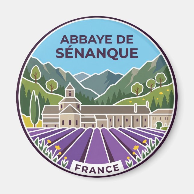 Imán Abadía de Sénanque Francia (Frente)