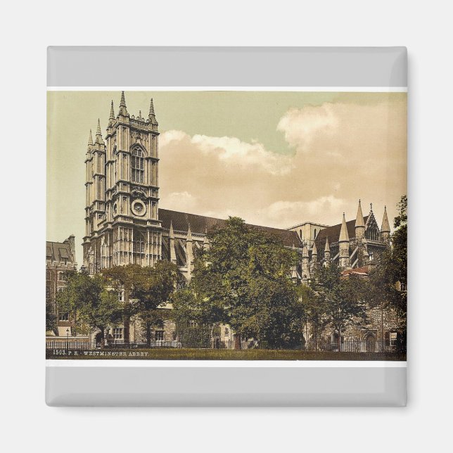 Imán Abadía de Westminster, Londres, Inglaterra, rara f (Frente)