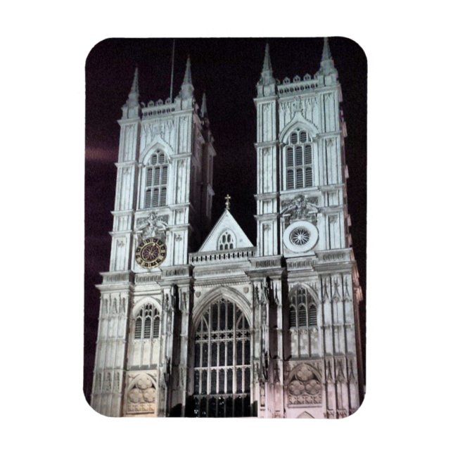 Imán Abadía de Westminster por la noche (Vertical)