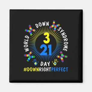Imán Abajo Derecha Perfecta El Síndrome de Down Mundo C