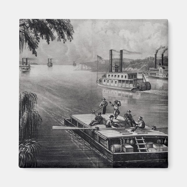 Imán Abajo el río (Frente)