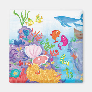 Imán Abajo en el océano