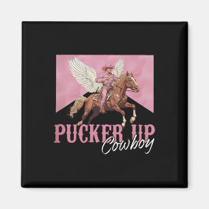 Imán Abalancear Cupid Cowboy Valentine Day Western Vale