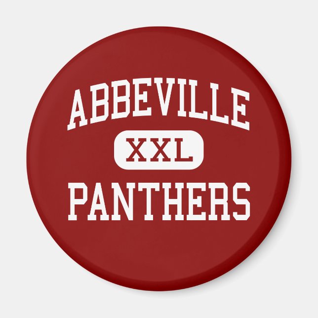 Imán Abbeville - Panthers - High - Abbeville (Frente)