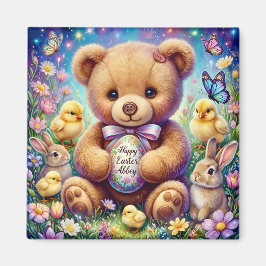 Imán ABBEY ~ Easter Teddy ~  Magnet