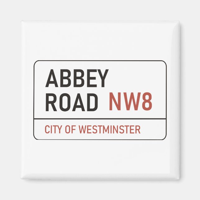 Imán Abbey Road Magnet (Frente)