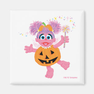 Imán Abby Cadabby Lindo como una Calabaza