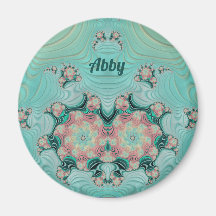 ABBY ~ Diseño pastel rosa y verde ~ asombroso