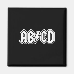 Imán Abcd Divertido De Vuelta A La Escuela De Profesore