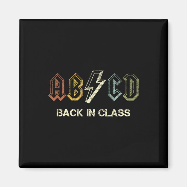 Imán Abcd Teacher (Frente)