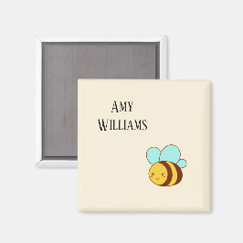 Imán Abeja bumble personalizada linda 
