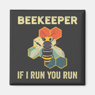 Imán Abeja divertida Bee Honeycomb