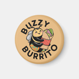Imán Abeja Divertida Burrito Zumbante