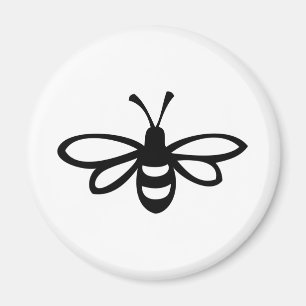 Imán Abeja [negro]