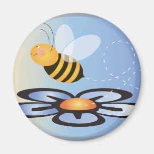 Imán Abeja ocupada