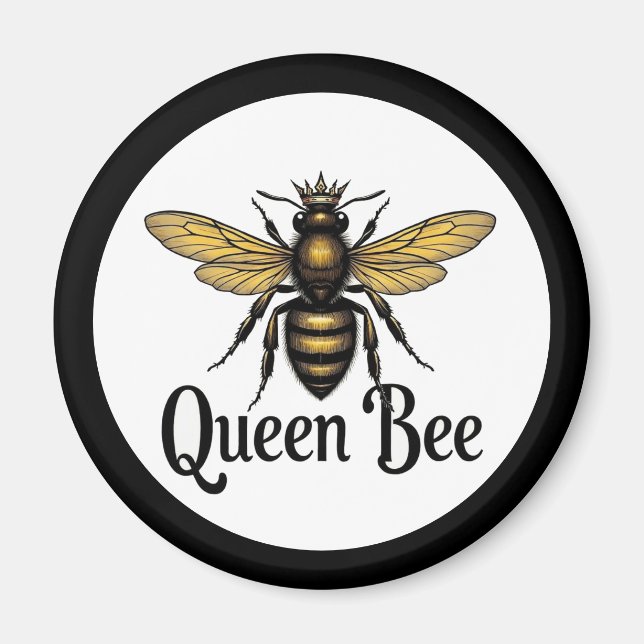 Imán Abeja Reina  (Frente)