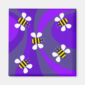 Imán Abejas divertidas