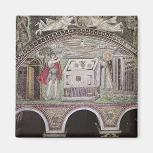 Imán Abel y Melchisedech que ofrecen en el altar