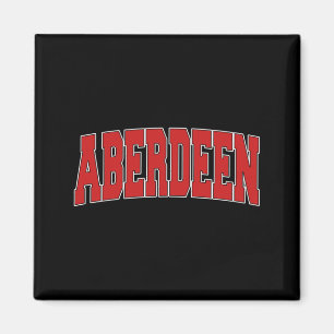 Imán Aberdeen Wa Washington Varsity Estilo Usa Vintage