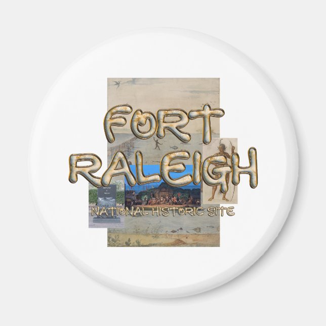 Imán ABH Fort Raleigh Magnets (Frente)
