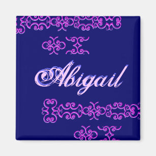 Imán Abigail Designer Name I Magnet
