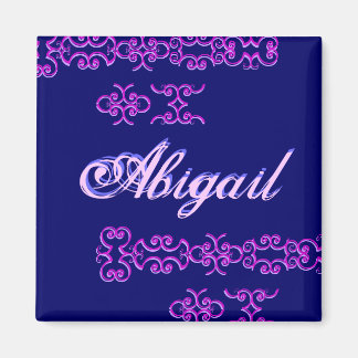 Imán Abigail Designer Name I Magnet
