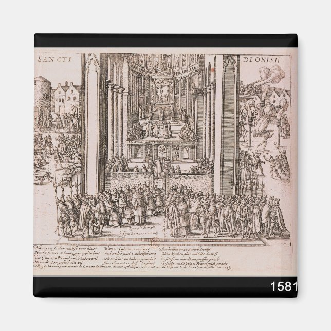Imán Abjuración de Enrique IV (Frente)