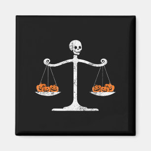 Imán Abogado Esqueleto Halloween Sarcástico Estudiante 