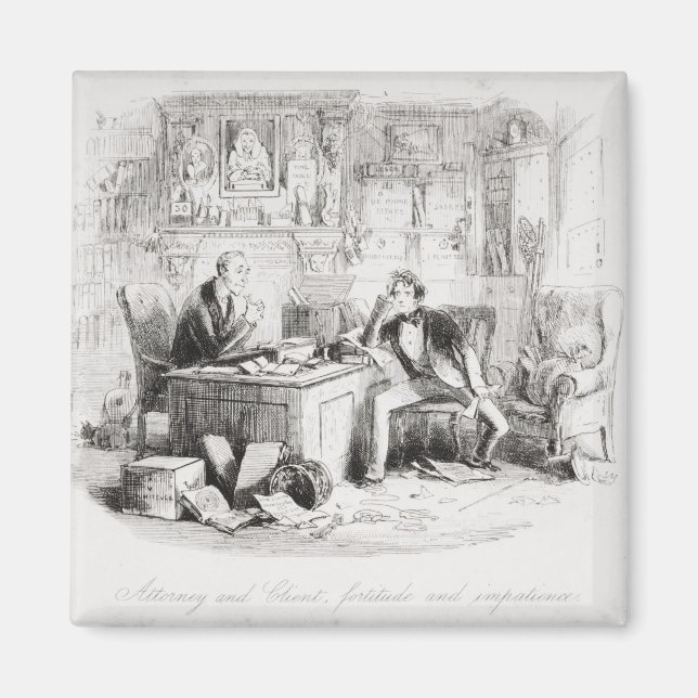 Imán Abogado y cliente, fortaleza e impaciencia (Frente)