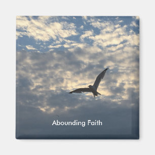 Imán Abounding Faith Bird Magnet
