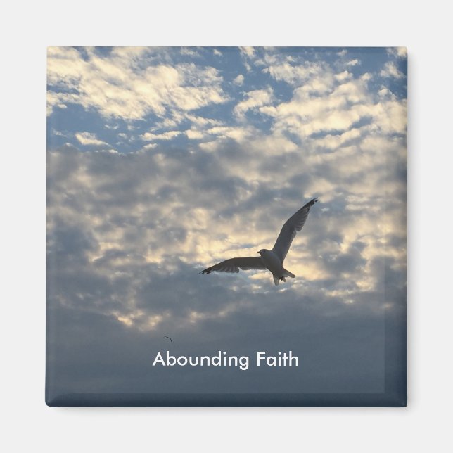 Imán Abounding Faith Bird Magnet (Frente)
