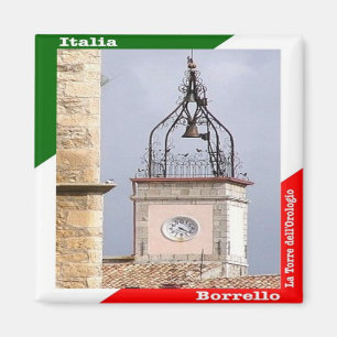 Imán ABR017 BORRELLO - La Torre del Reloj - Frigorífico
