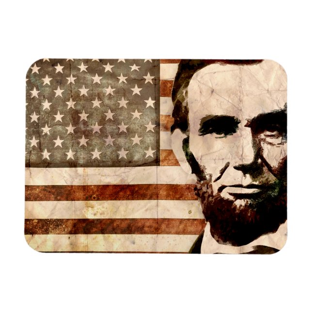 Imán Abraham Lincoln (Horizontal)