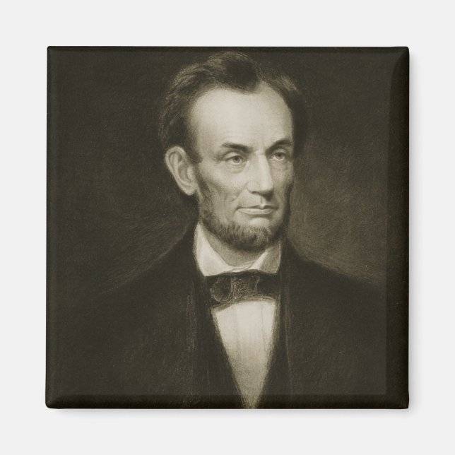 Imán Abraham Lincoln, 16º presidente de Estados Unidos (Frente)