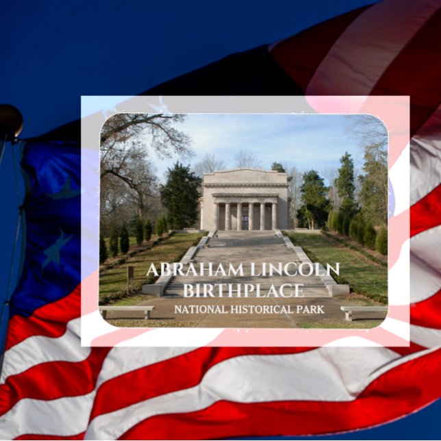 Imán Abraham Lincoln Birthplace Memorial Magnet (Subido por el creador)