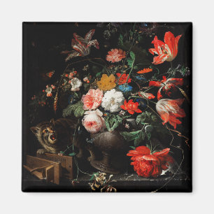 Imán Abraham Mignon El Bouquet Girado. Floral