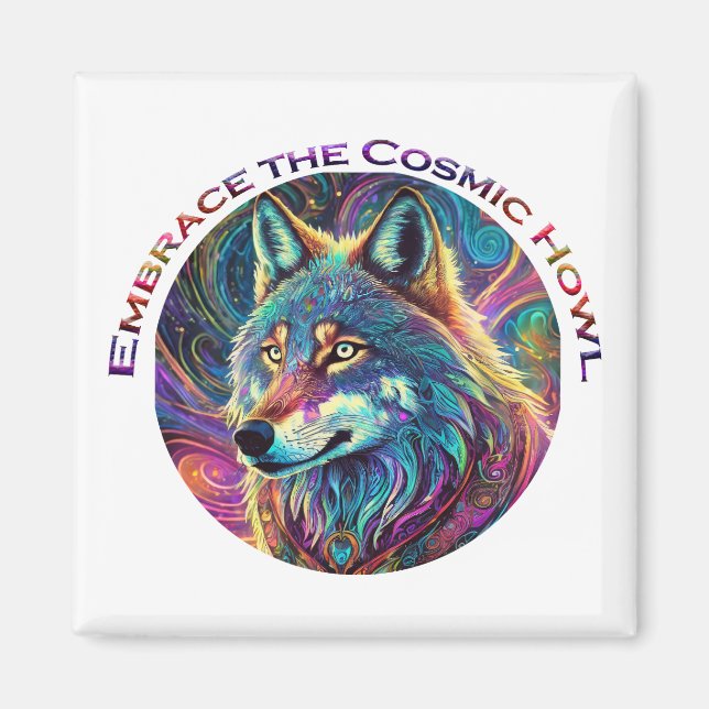 Imán Abraza al Lobo Cósmico (Frente)