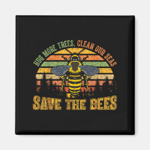 Imán Abraza más árboles mares limpios salva abejas aman