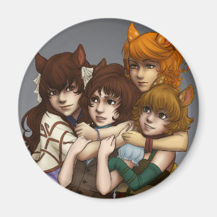 Imán abrazo 4-Way