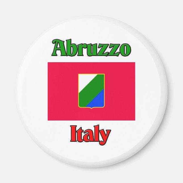 Imán Abruzzo Italia (Frente)