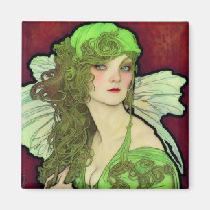 Imán Absinthe Green Fairy Magnet