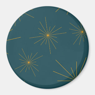 Imán abstracción moderna, sencilla, fresca y moderna d