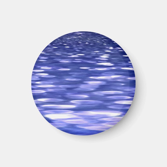 Imán Abstract #3: Blue shimmer (Frente)