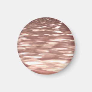 Imán Abstract #3: Copper Rose Gold shimmer