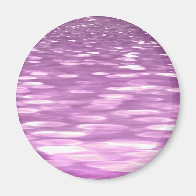 Imán Abstract #3: Lilac Shimmer (Frente)